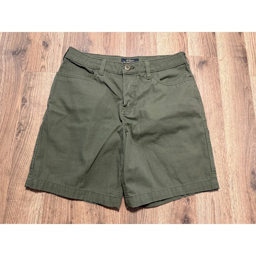 Noble Outfitters Shorts, Women's Size 6, Green, Mid Rise, Pockets, Casual